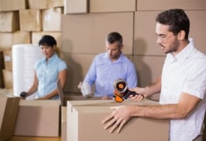 Man and Van London Packing